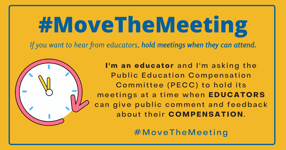 #MoveTheMeeting Delaware State Education Association